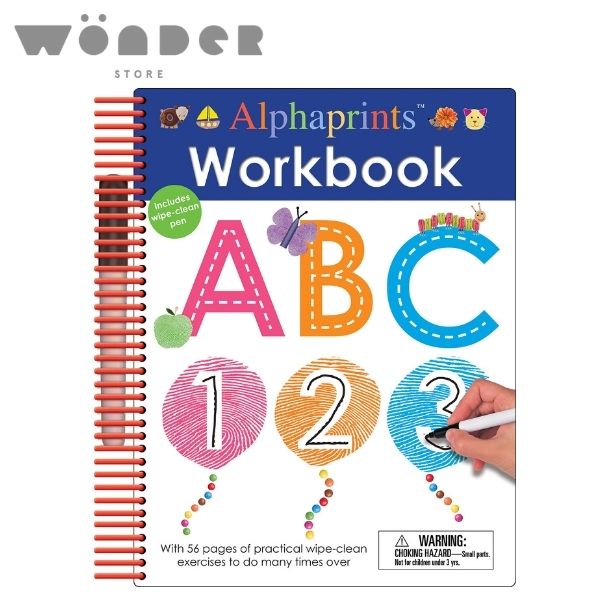 Priddy Books - Alphaprints: Wipe Clean Workbook