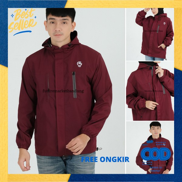 Jaket Parasut Pria Waterproof Olahraga Jacket Cowok Distro Jsket Pria Parasit Premium Bestseller Jaa