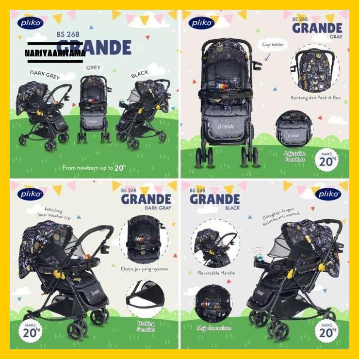Stroller Pliko Grande 268 nariyaaritama