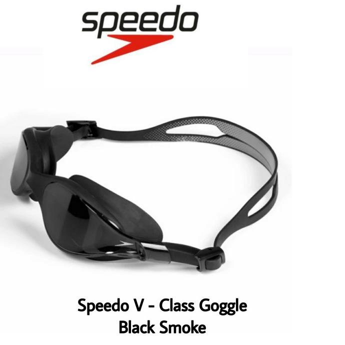 Kacamata Renang Dewasa Speedo Original - Speedo V - Class Black Smoke