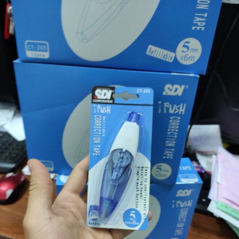 

Promo.. correction tape tipex roll sdi ct 205 52