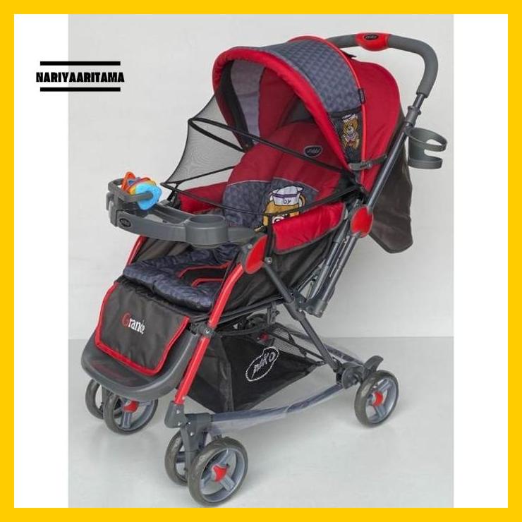Baby Stroller Pliko GRANDE (New)- Via GOJEK nariyaaritama