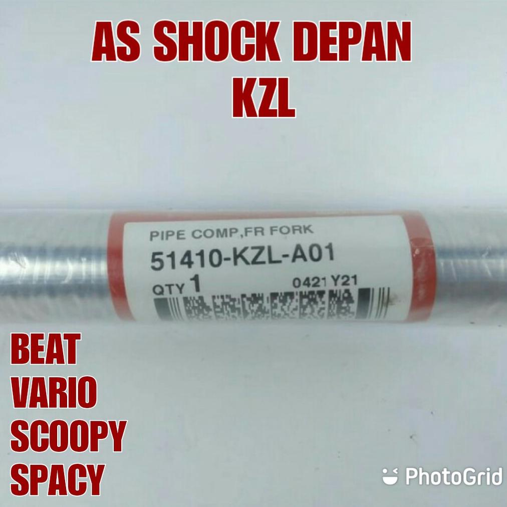 Sparepart As Shock Depan Kzl Honda Beat,Scoopy,Vario,Spacy Pipa Shock Kualitas Asli Original Motor O