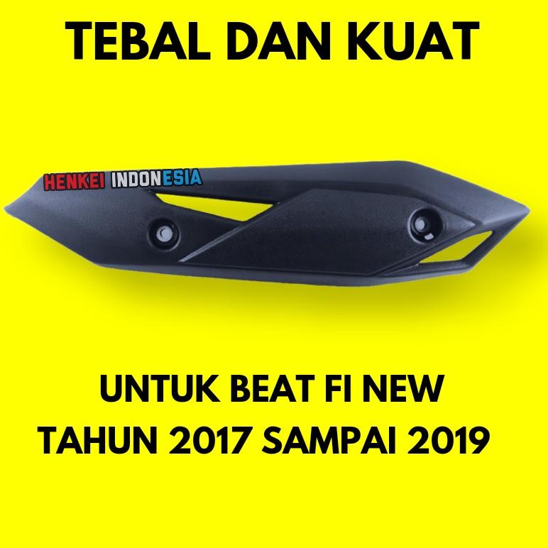 Sparepart Tutup Knalpot Beat - Cover Tameng Kenalpot Beat 2017 2018 2019 Motor Original
