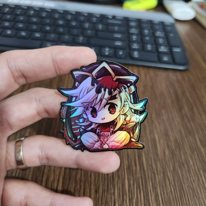 

Sticker Hologram Anime - PSH1863 - Demon Slayer - Demon