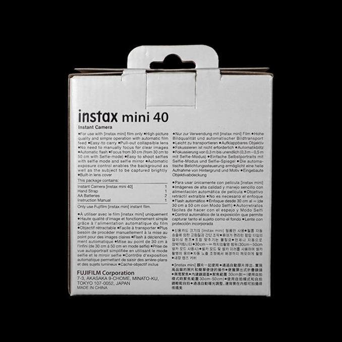 FUJIFILM INSTAX MINI 40 BLACK