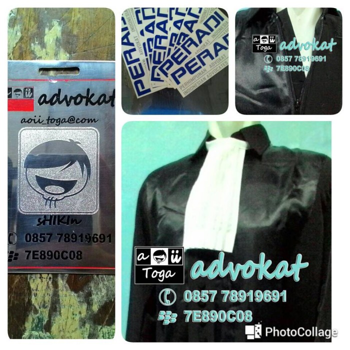 Terlaris Toga Advokat Pengacara Jaksa Premium