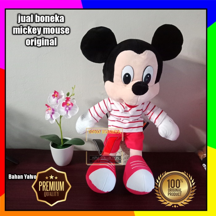 Boneka Mickey Mouse original dari toko boneka arvi