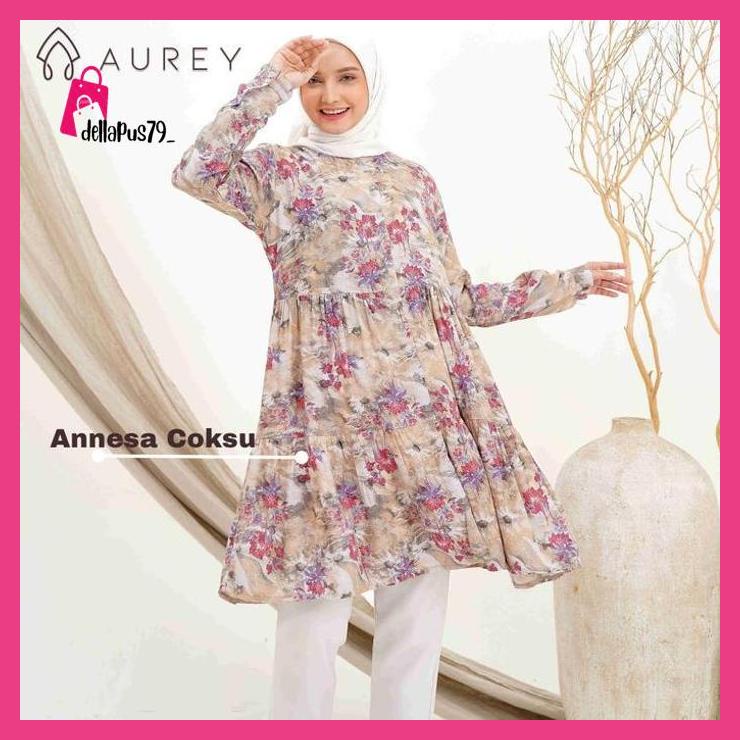 Tunik rayon Zaira tunik muslim wanita dellapus79_