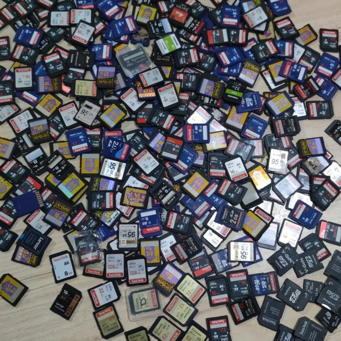 Memory Card Sd Card Sdhc Sandisk Vgen Lexar Transcend 16Gb 32Gb 64Gb