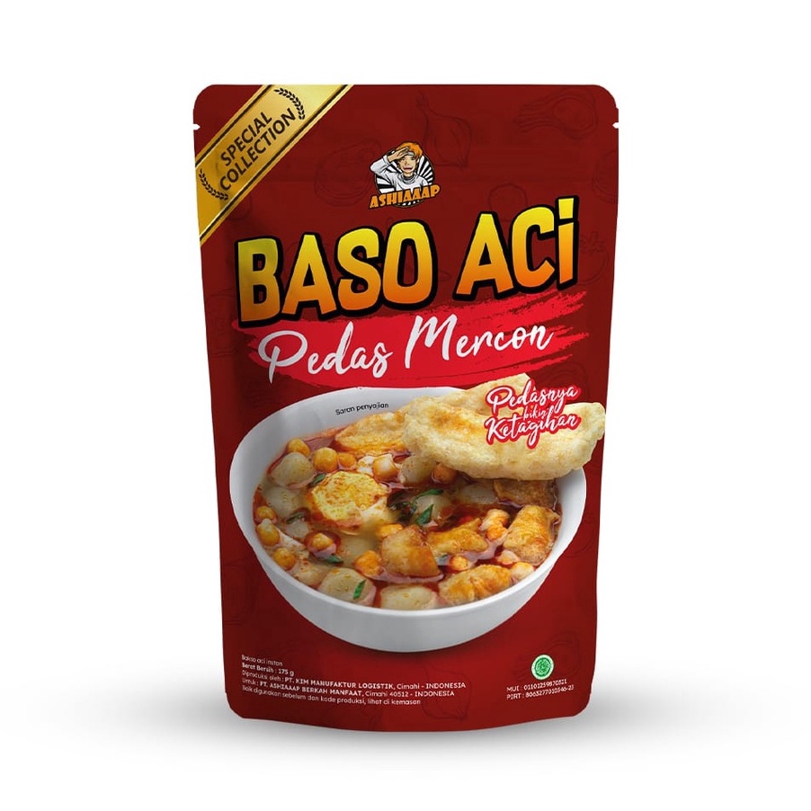 

ケ XL 3691 Bakso Aci Pedas Mercon 175 gram 【MEGA SALE】 ♣