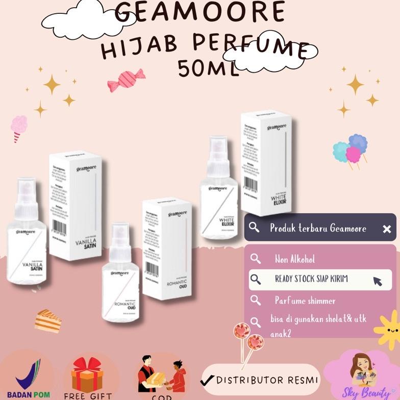 Grosir Geamoore Hijab Parfume With Shimmer Spray 50Ml Parfum 50 Ml