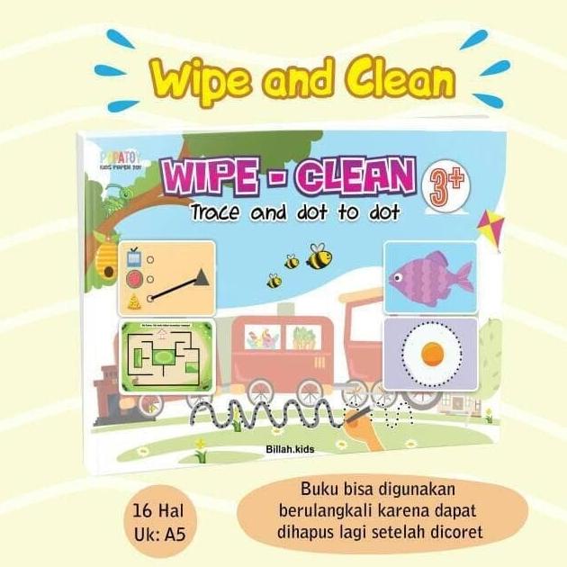 

Sale Pra Tk Wipe Clean - Belajar Dot To Dot, Menyambung Garis, Mencocokkan Termurah