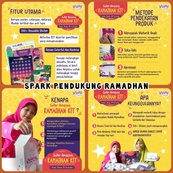 

Sale Spark: Super Amazing Ramadhan Kit | Aktivitas Anak 30 Hari Ramadhan Termurah