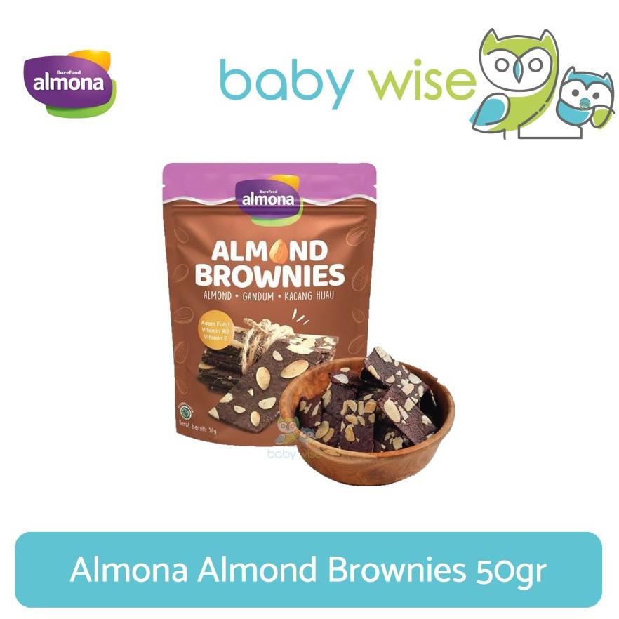 

New Arrivals Almona Almond Brownies 50Gr Ftp