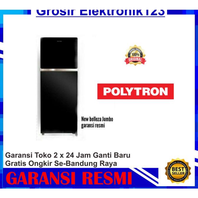 KULKAS POLYTRON PRW 23MNX 300 LITER 2 PINTU