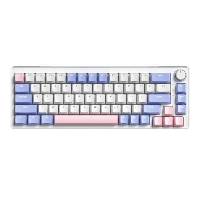 Zifriend ZA68 Mechanical Keyboard RGB - KNOB HOTSWAP 5 PIN ( WIRED ) - Hyacinth
