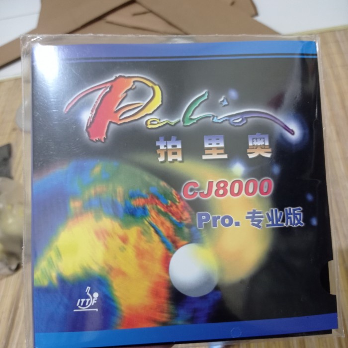 Terlaris Karet Tenis Meja Palio Cj8000 Pro Original