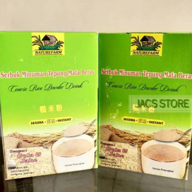 

Special - TEPUNG MATA BERAS NATUREFARM CRP DRINK - COKLAT / JAHE / TEMULAWAK KUNYIT (300 gram) !!