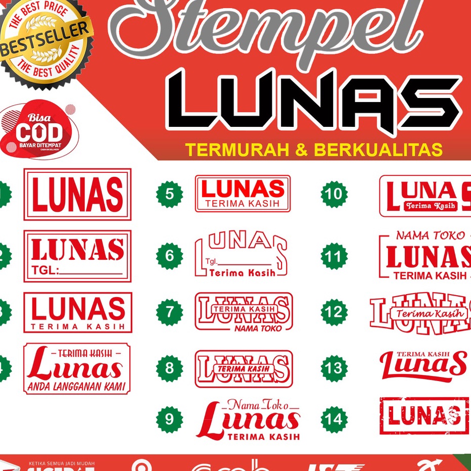

✺Dijual Murah ZVQO9 STEMPEL LUNAS OTOMATIS 1 WARNA MURAH AWET Q91 Terkini