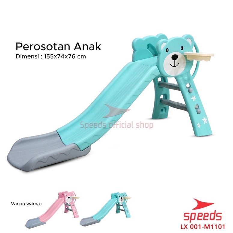 MURAH. SPEEDS Mainan Perosotan Anak Prosotan Seluncuran Anak FREE Ring Playground Import Murah 1101