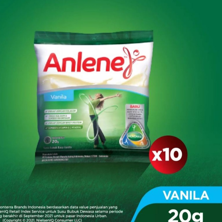 

『Perdana』 [PROMO] ANLENE SACHET VANILLA 20gr x 10 pcs