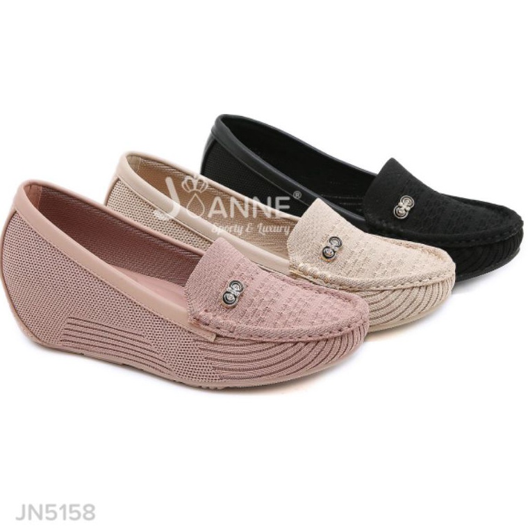 HARGA TERMURAAH. [JOANNE] Sepatu Wedges Import Sepatu Kerja JN5158