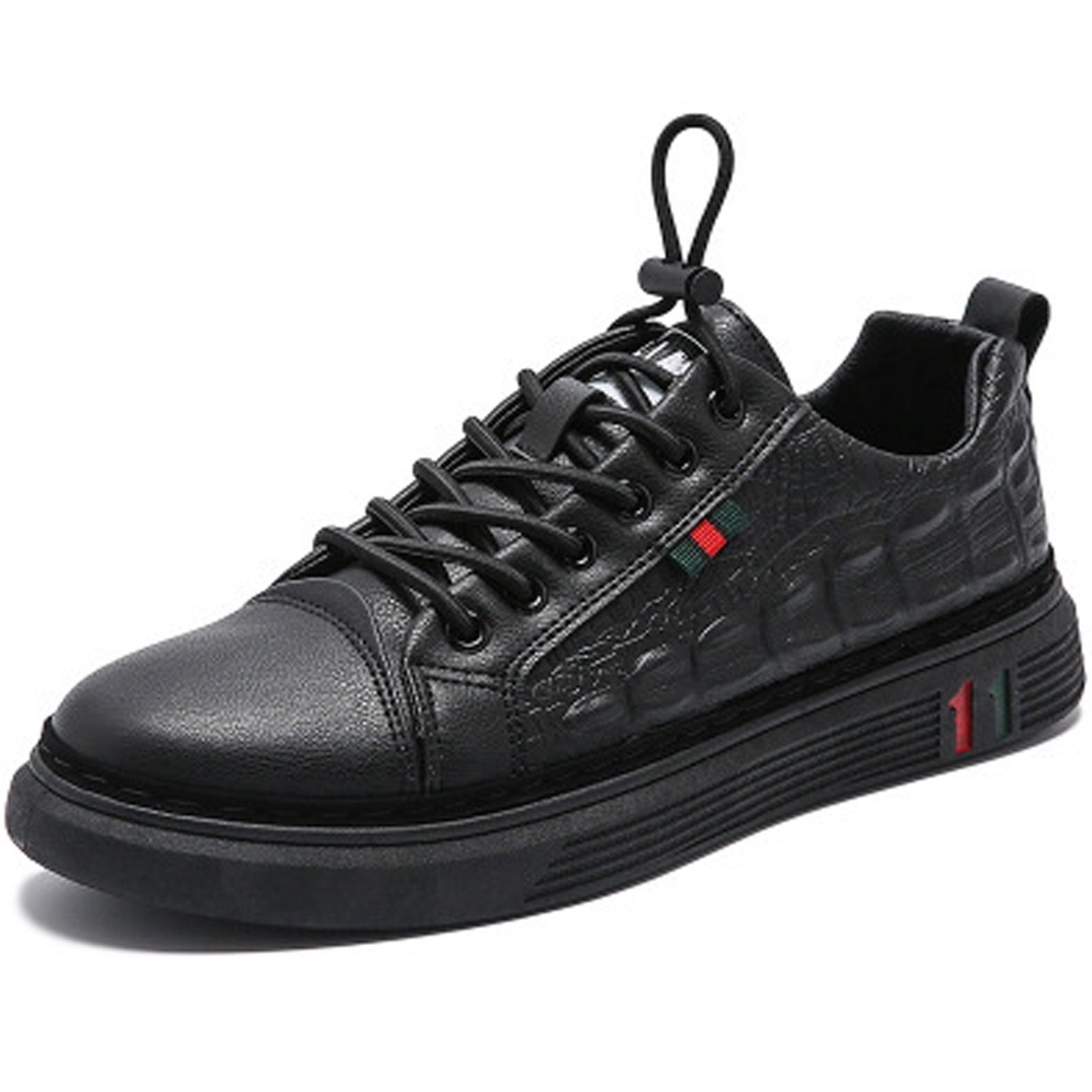 VIRAL. Pennay Sepatu Sneakers Pria Import Santai Crocodile Trendy