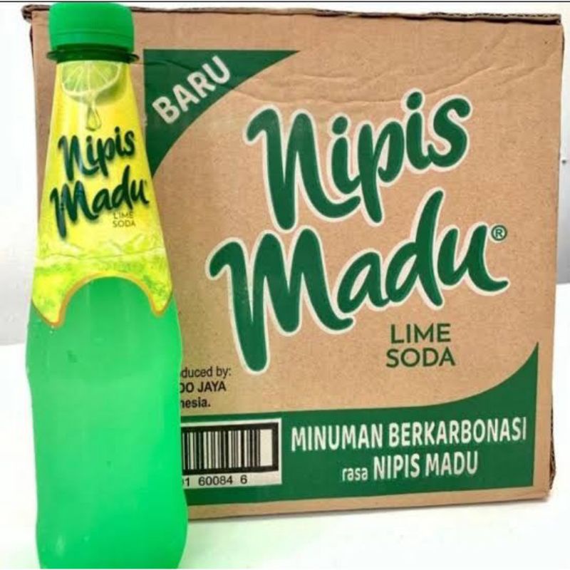 

Lime Soda Nipis Madu 1 Dus isi 12 Botol @330ml Nipis Madu Mayora