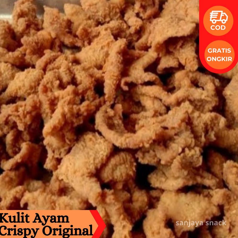 

HOT PROMO KULIT AYAM CRISPY 500 GRAM PEDAS DAUN JERUK DAN ORIGINAL GURIH