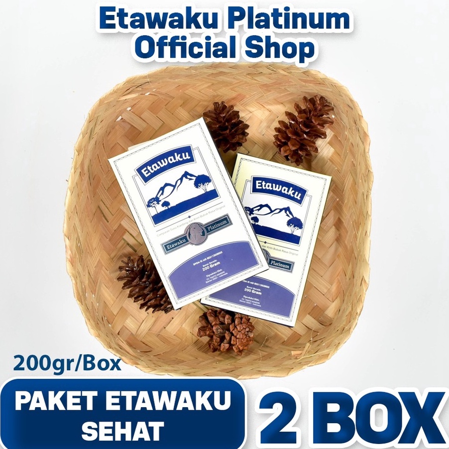 

SXDQ4030㊥ Etawaku Platinum Paket 2 Box - Susu Kambing Murni & Krimer Bubuk ㊭