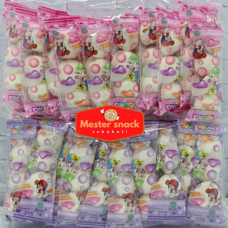 

✱Terbaru↔ BYQ8H Youka Marshmallow Bulat (1 pack isi 20 pcs) P82 ➭Ready Stok