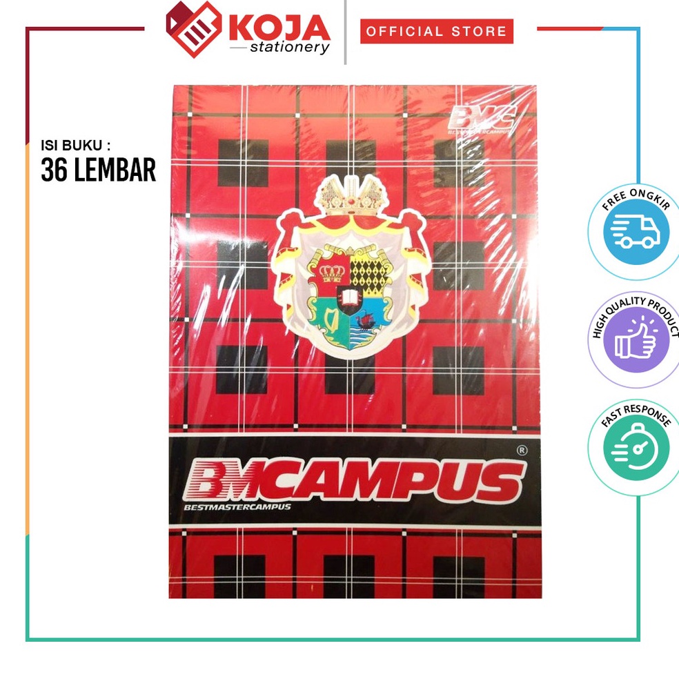 

2.2 Terlaris Buku tulis BMC CAMPUS 36 lembar