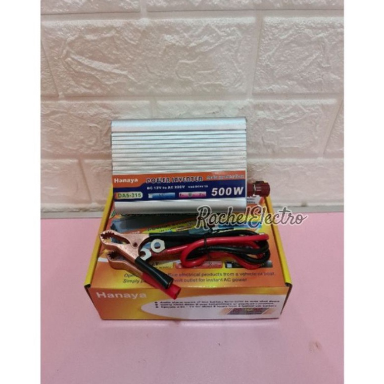 ™Amw Power Inverter 500W 500 Watt HANAYA m Terbaru ★★.
