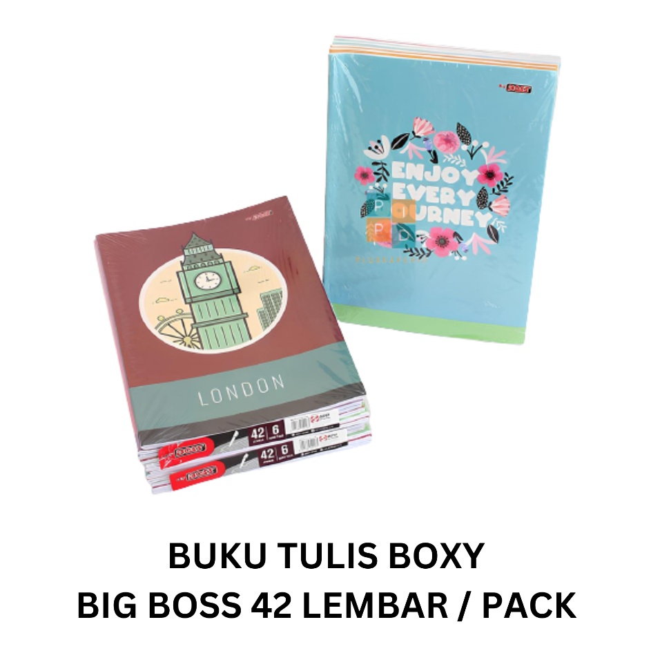 

>XC26619< BUKU TULIS BIG BOSS 42 LEMBAR / PACK