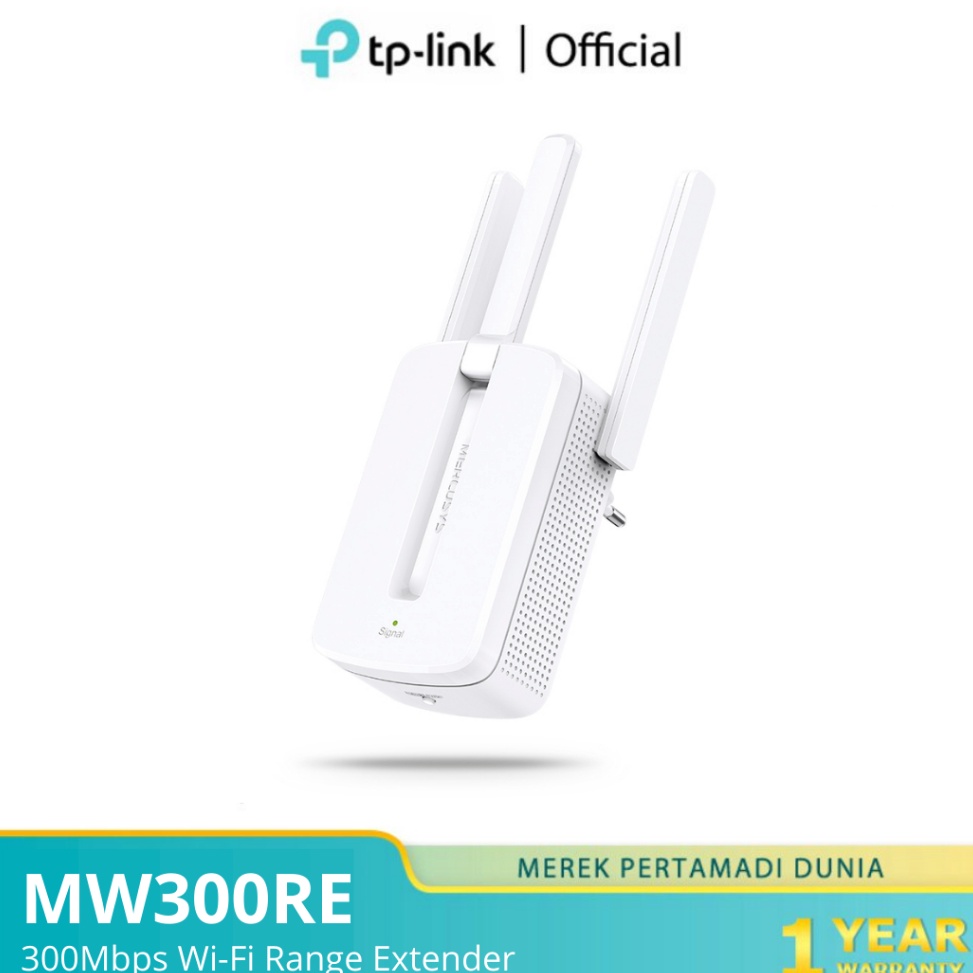 Terbaik.. Mercusys MW300RE wifi extender wifi extender 300Mbps Signal amplifier WiFi Amplifier WiFi 