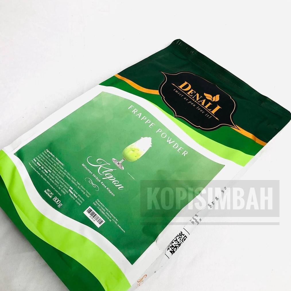 

Murah Powder Denali Rasa Klepon 800 Gram Bubuk Minuman Cafe Frappe Perisa Kelepon Kualitas Premium Kri