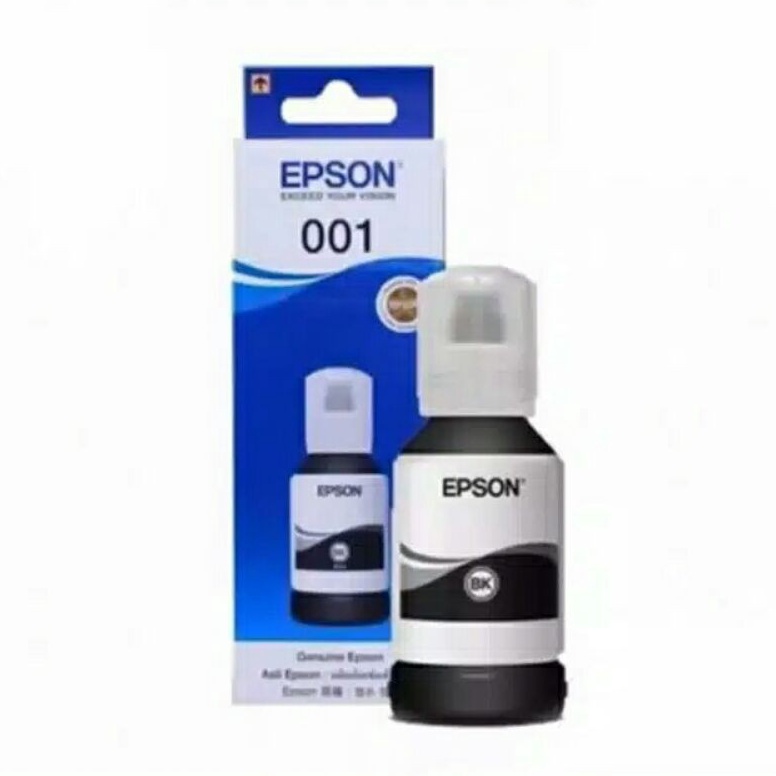 Terbaru.. Tinta Epson 001 original black 127 ml