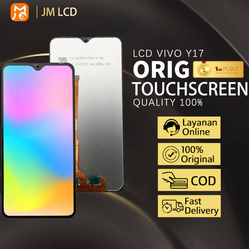 Stok Terbatas.. JMI LCD Asli untuk Vivo Y17 1902 / Y15 1901 / Y12 1904 / Y11 1906 / Vivo Y12i - Laya