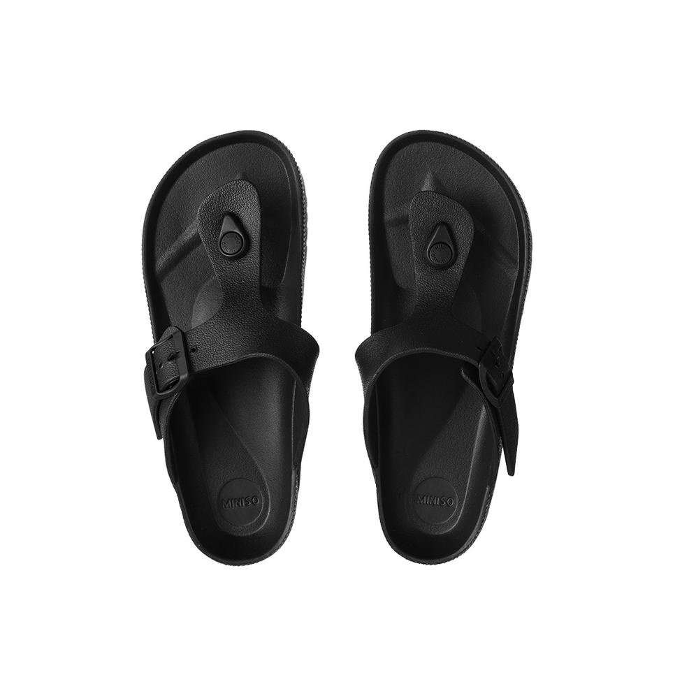 8.8 [Discount] Miniso Sandal Jepit Wanita Sandal Fashion  Flip Flops Nyaman Model Kapal Sendal Kolam