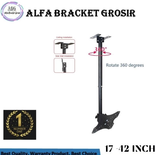 ¯ gantungan tv led / gantungan tv / bracket tv plafon / braket tv plafon / breket tv plafon / bracke