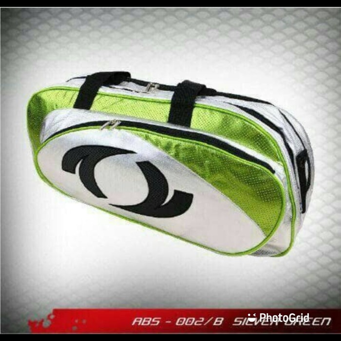 Terlaris Tas Badminton Astec Kotak Abs 002 Silver