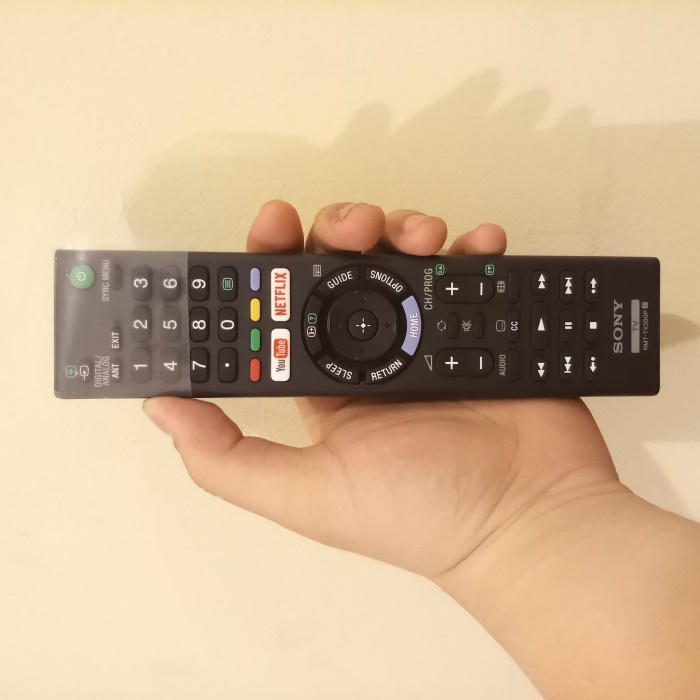 Remote Tv Sony Via Rmt-Tx300P