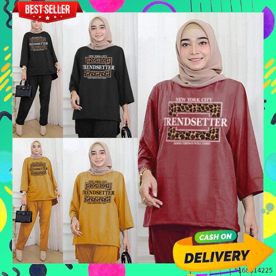 Setelan Wanita Kekinian Import Pakaian Dewasa Terbaru 2023 Srtelan Baju Kekinian One Set Perempuan D