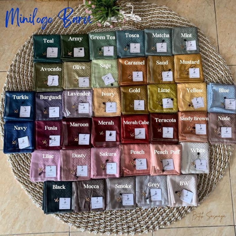 MINILOGO SERIES BY JOURNEY / JOURNEY SCARVES / HIJAB JOURNEY ORI / HIJAB JOURNEY BEST SELLER / HIJAB