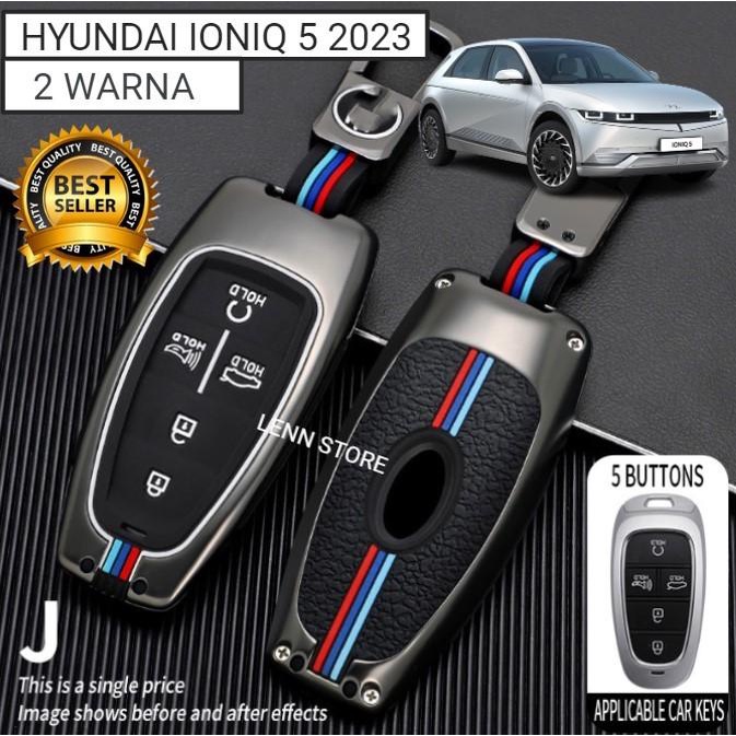 Cover Sarung Kunci Remote Logam Hyundai Ioniq 5 2023