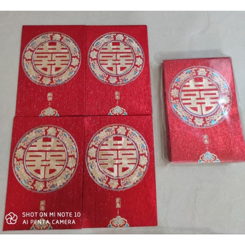 

Angpao Premium Glitter pendek bahan Tebal
