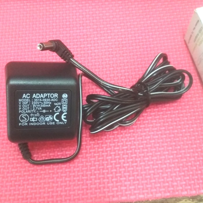 Terlaris Adaptor Tlp Original 9V-300Ma