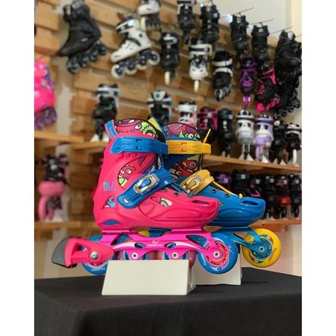 TB SEPATU RODA ANAK INLINE SKATE FREESTYLE Z0 PINK