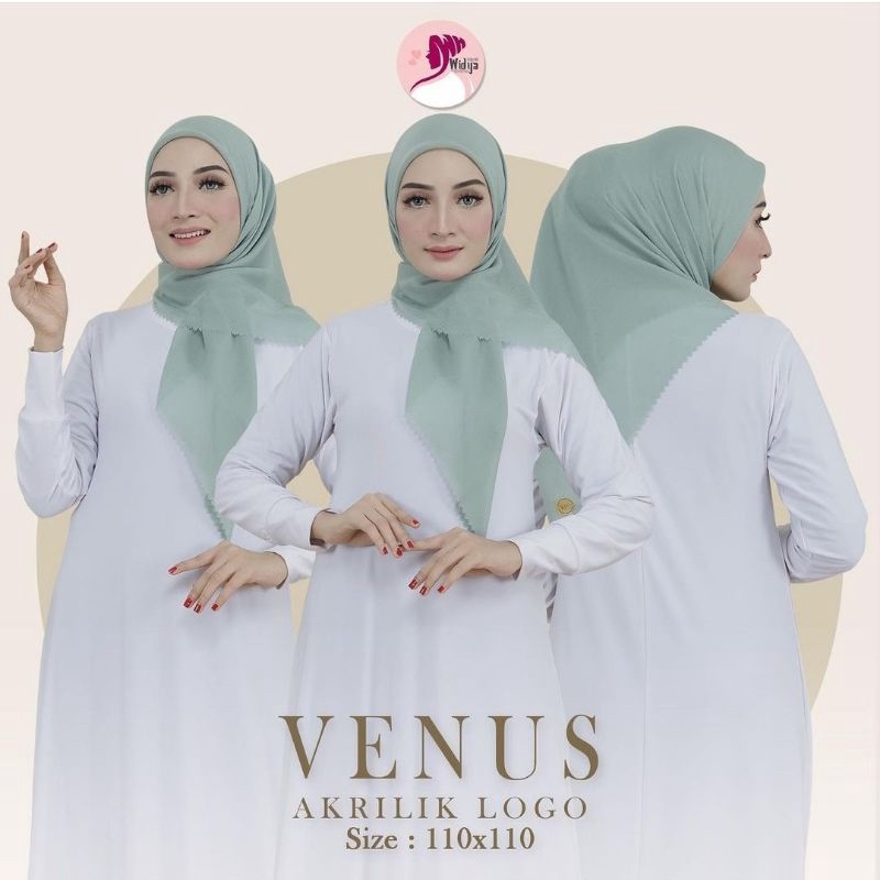 Hijab segiempat Venus Akrilik by Widya Hijab